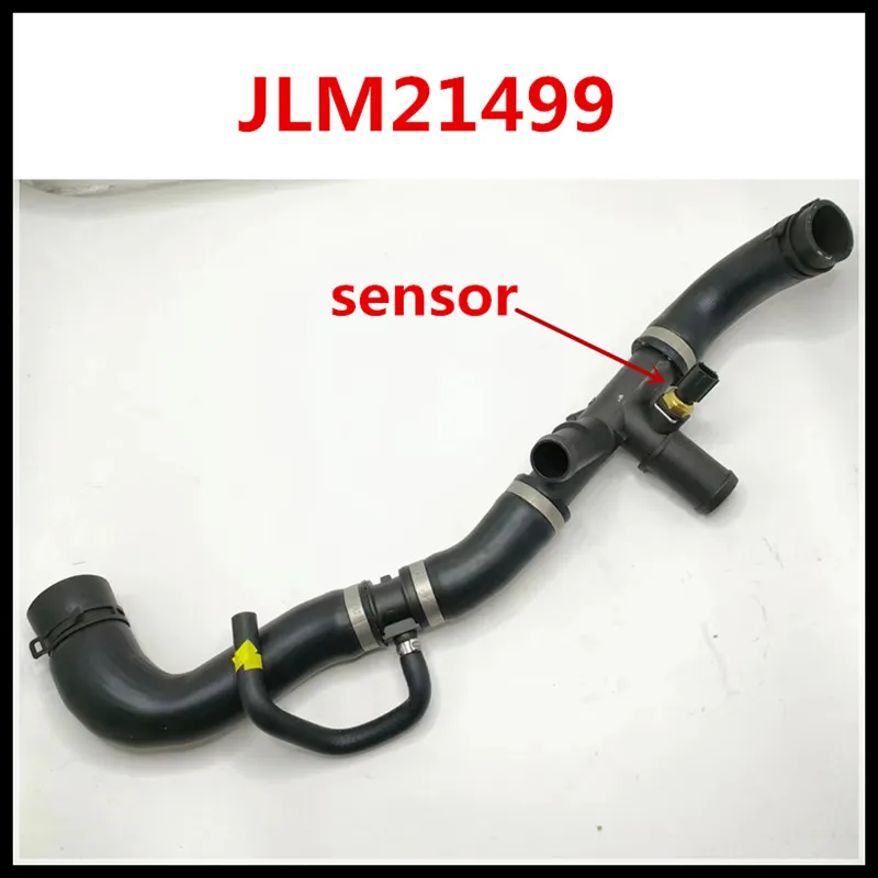 Car for Jaguar XF X250 3.0 V6 Petrol 2008-2015 for Jaguar XJ X351 3.0 V6 Petrol 2010- Upper Radiator Coolant Hose JLM21499