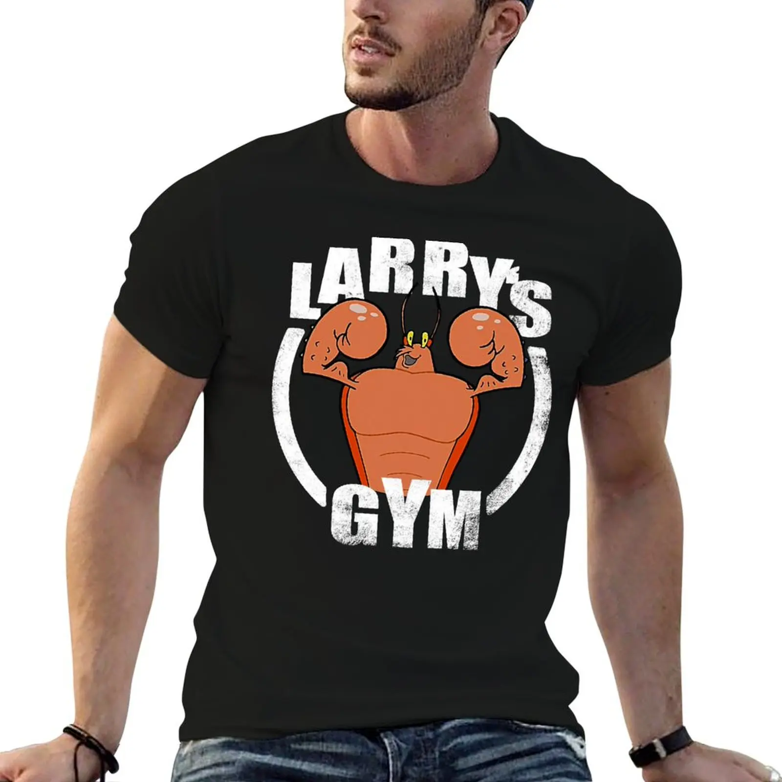 

Larry's Gym T-Shirt man t shirts cotton t shirts for man graphic vintage man t shirts high quality luxury brand T-shirt