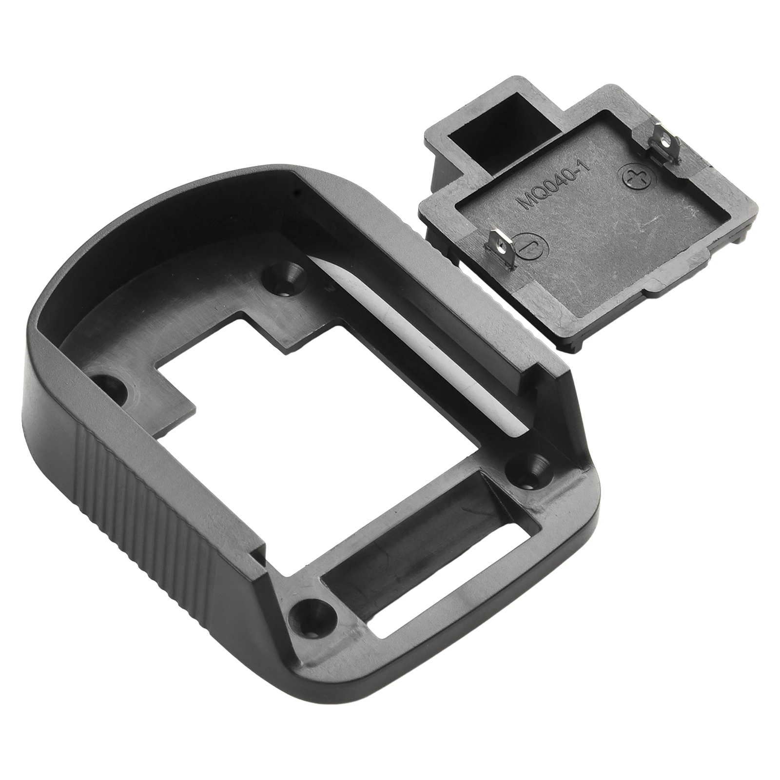 

New 1pcs Battery Adaptor Connector Holder 1pcs Black Part Power Socket Replacement For Maki-ta Lithium Battery