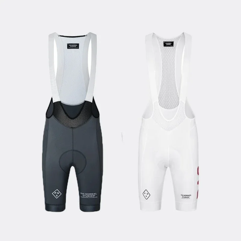 

2025 Summer New High Elastic Breathable Cycling Overalls Polyester Solid Color Cycling Shorts Cycling Apparel Cycling Shorts Men