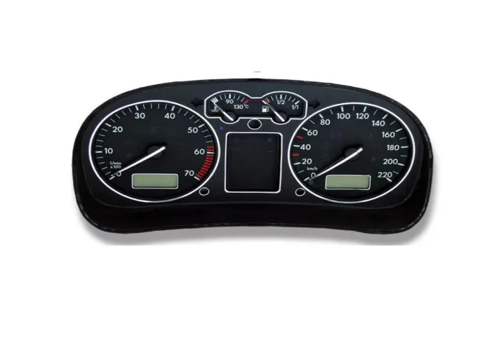 Car Styling Chrome Dashboard Anello Gauge Set Per VW Golf Jetta Bora MK4/Eurovan T4 (Lungo Naso modelli 97-03) /Passat B5 (97-01)
