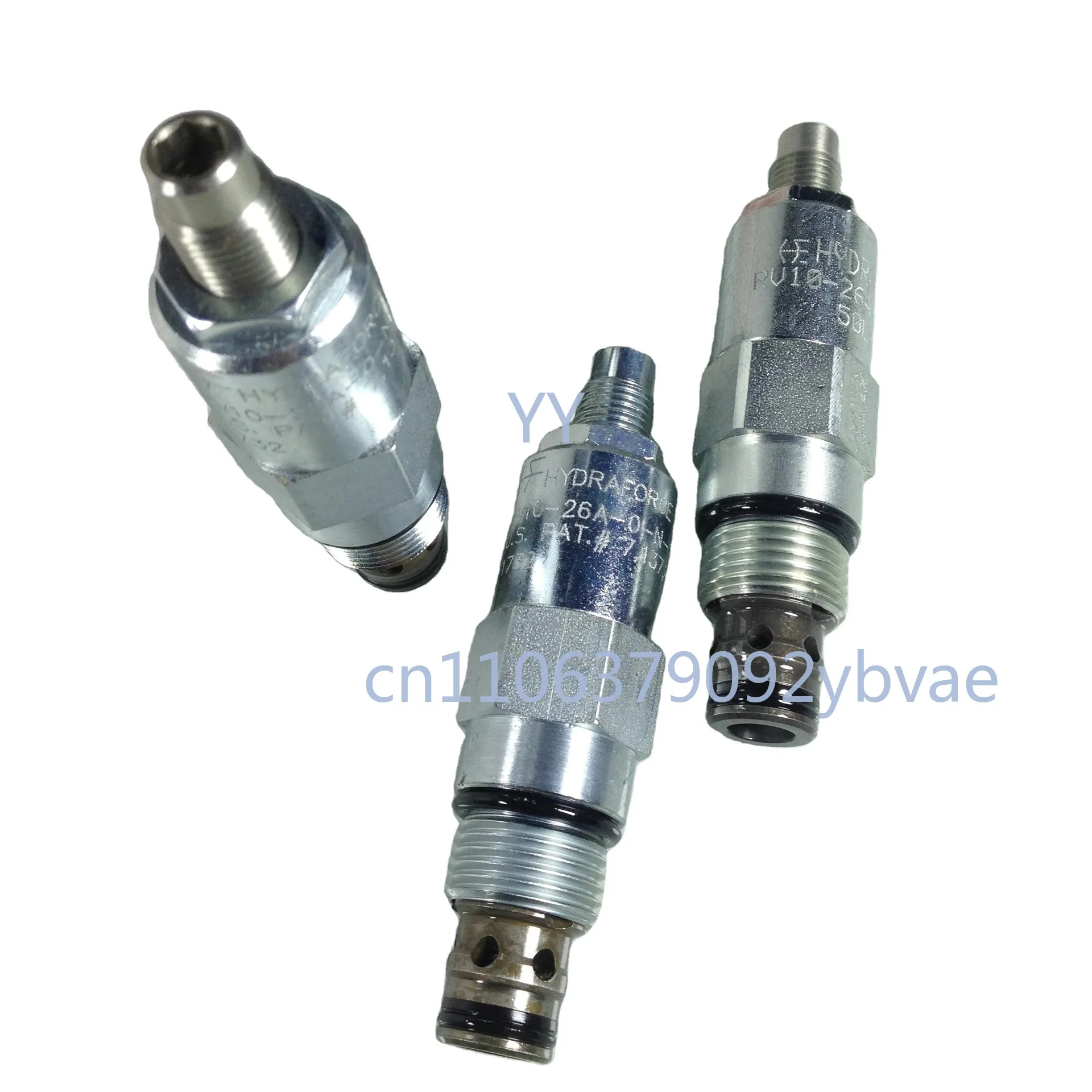 Model RV10-26A-0-N Pilot Operated Overflow Valve, Threaded Cartridge Valve