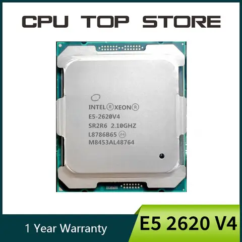 Intel procesador de CPU Xeon E5 2620 V4, 8 núcleos, 2,10 GHz, 85W, SR2R6, LGA 2011-3