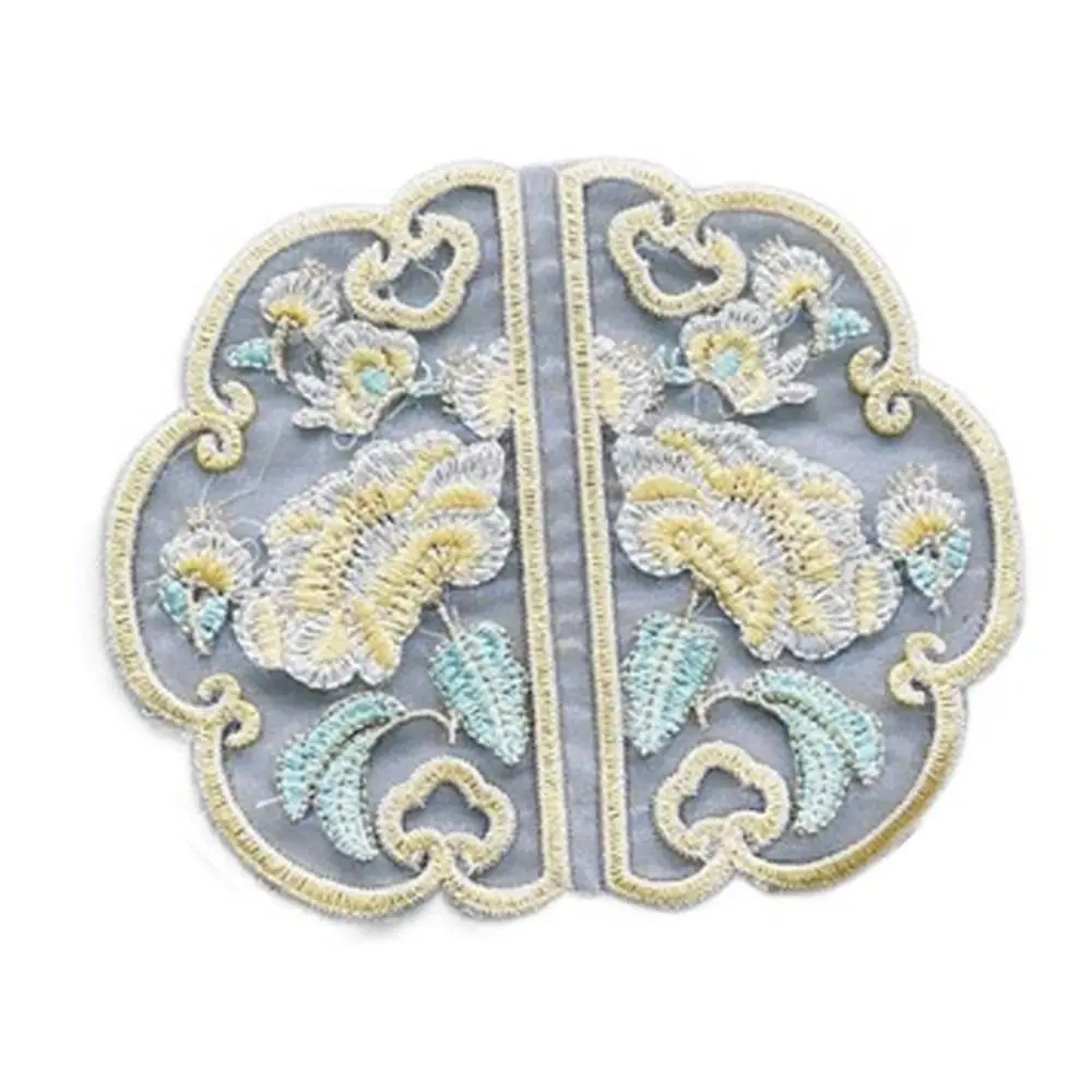 

Elegant Chinese Style Embroidery Patches Exquisite Clothing Repair Clothing Applique Vintage Clothes Sticker Sewing