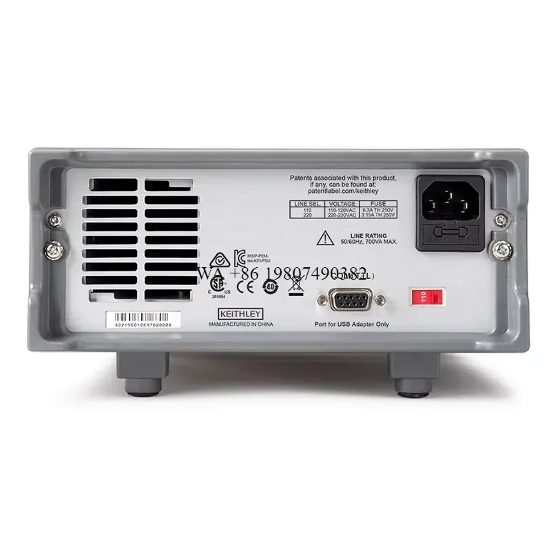 wmwmnu for Keithley 2231A-30-3 Manual Three-Channel DC Power Supply 195W 88.2x214.5x354.6mm Made in China