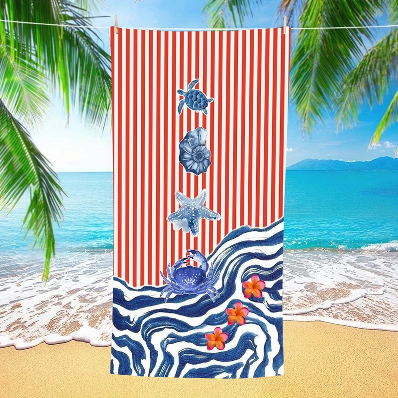 Soft Beach Towel Microfiber Quick Dry Sand Free Oversized Lightweight Compact Travel Swim Pool Camping Gym Yoga Cute Gift 2026