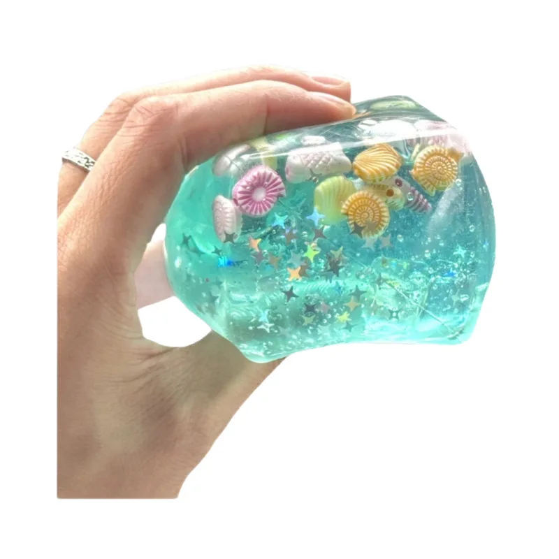 Juguete Blandito de Azúcar de Malta con Forma de Isla Oceánica, Juguete Antiestrés para Niños, Regalos para Fiestas de Cumpleaños