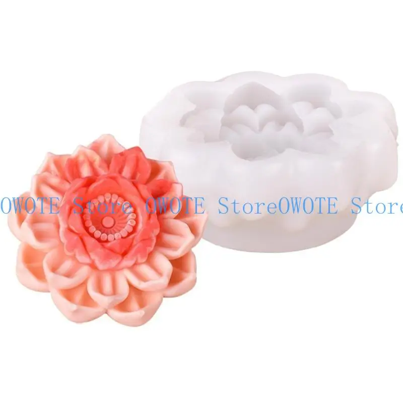 Рисунок 4 - A52E 3D Цветочная свеча форма ароматерапевтическая