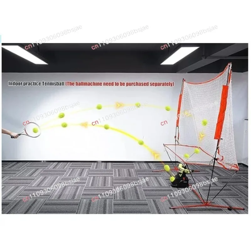 Tennis trainer Tennis net Tennis ball throwing machine Set net single practice Set ball receiving net