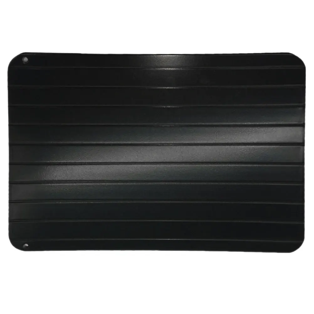 

Aluminum Defrosting Tray 29.5x20.8x0.3cm Rapid Thawing Board Food Grade Meat Steak Chicken Pork Lamb Bar