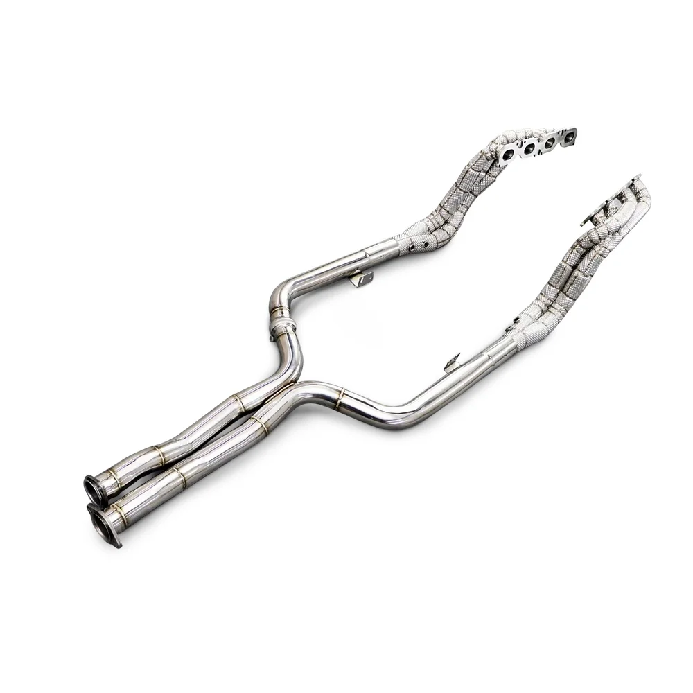 

Популярный хит продаж, выпускной коллектор для Mercedes Benz CLS63 AMG 6.2 2007-2015, гоночная выхлопная система, каталитическая C