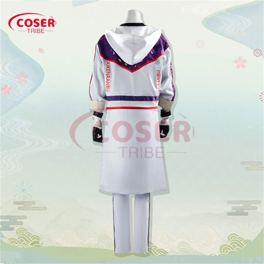 COSER TRIBE Anime Game Touken Ranbu  Tsurumaru Kuninaga suit Halloween Carnival Role COSPlay Costume Complete Set