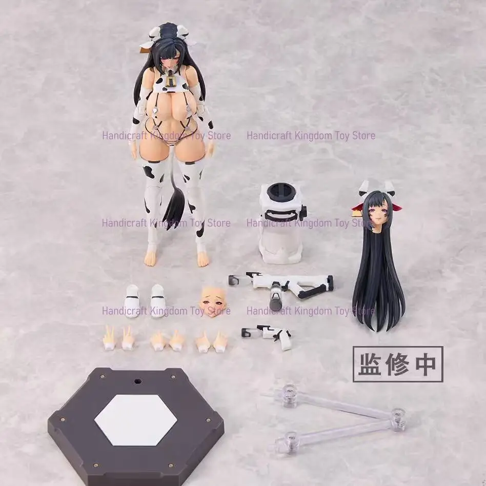 Spot Goods Black Rock Candy Project Milky White Milky White Sauce Cow Girl 1/12 Action Figure