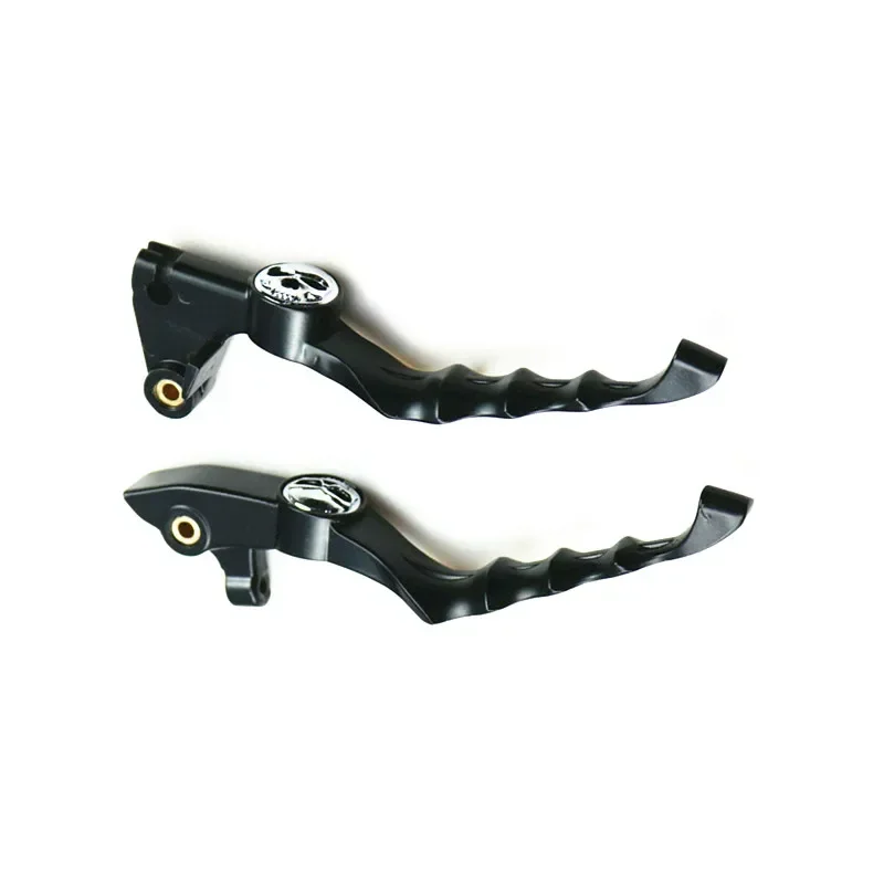 

Motorcycle Motorbike Racing Black Skull Brake Clutch Lever for XVS650 XVS1100 Custom Drag Star XVS400 96-02 Cruiser