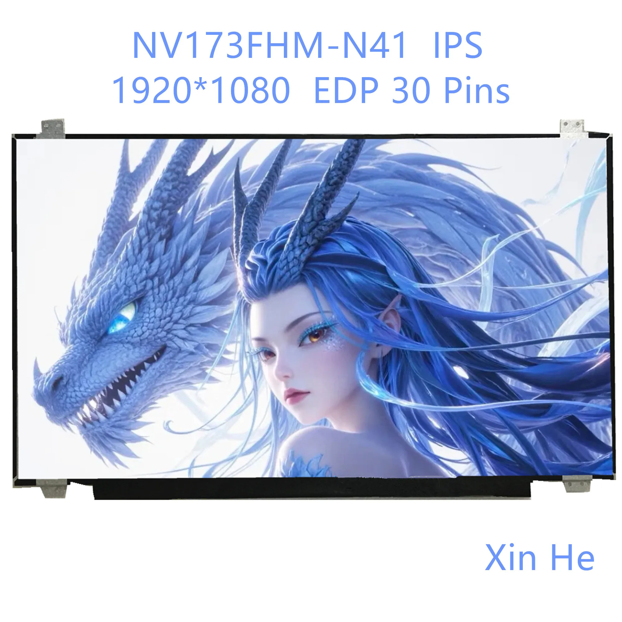 NV173FHM-N41 fit B173HAN01.0 LP173WF4-SPF1 LTN173HL01-401 Laptop LCD Screen 1920*1080 EDP 30 Pins IPS