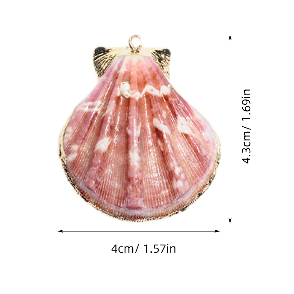 

12Pcs Shell Jewelry Accessories Natural Lightweight Shells for DIY Pendant Necklace Earrings Making Shell Jewelry Parts