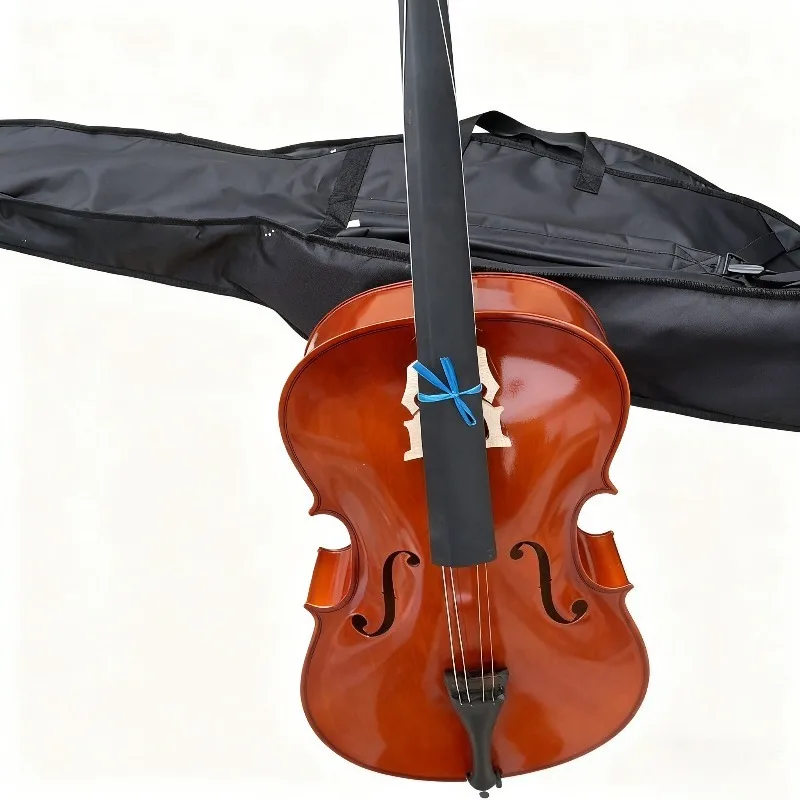 Hoge Kwaliteit Student Praktijk Cello Basswood Medeplichtige Antieke Stijl Beginner Cello Full Size 4/4 3/4 1/2 1/4