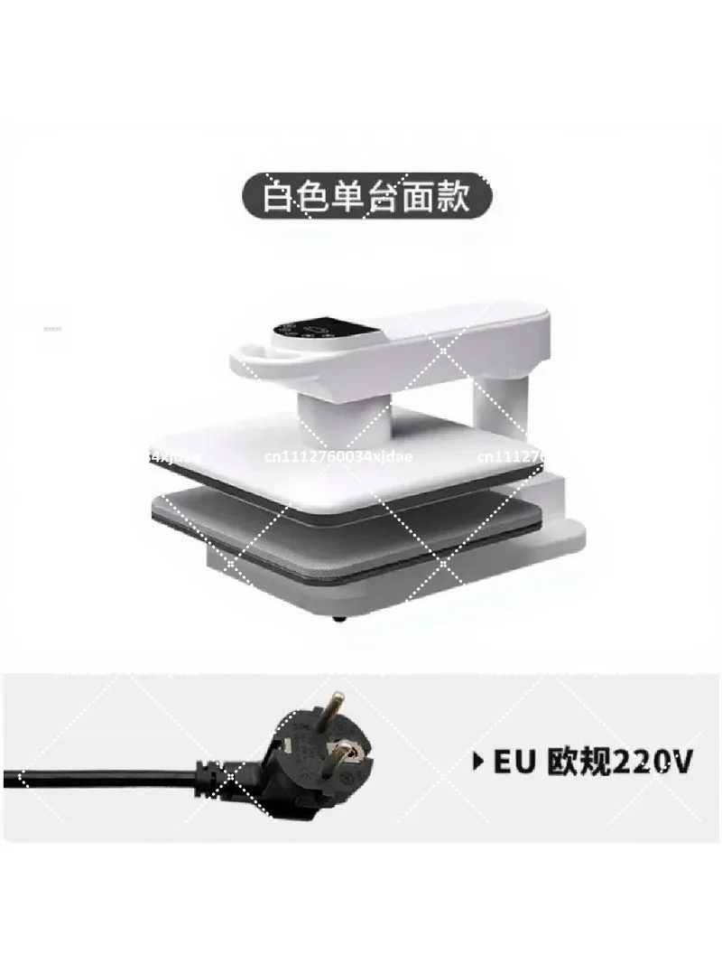 15x15 5-in-1 Heat Press Machine for T-Shirts, Dual Station Swing Away Sublimation Transfer Printer for Garment DIY