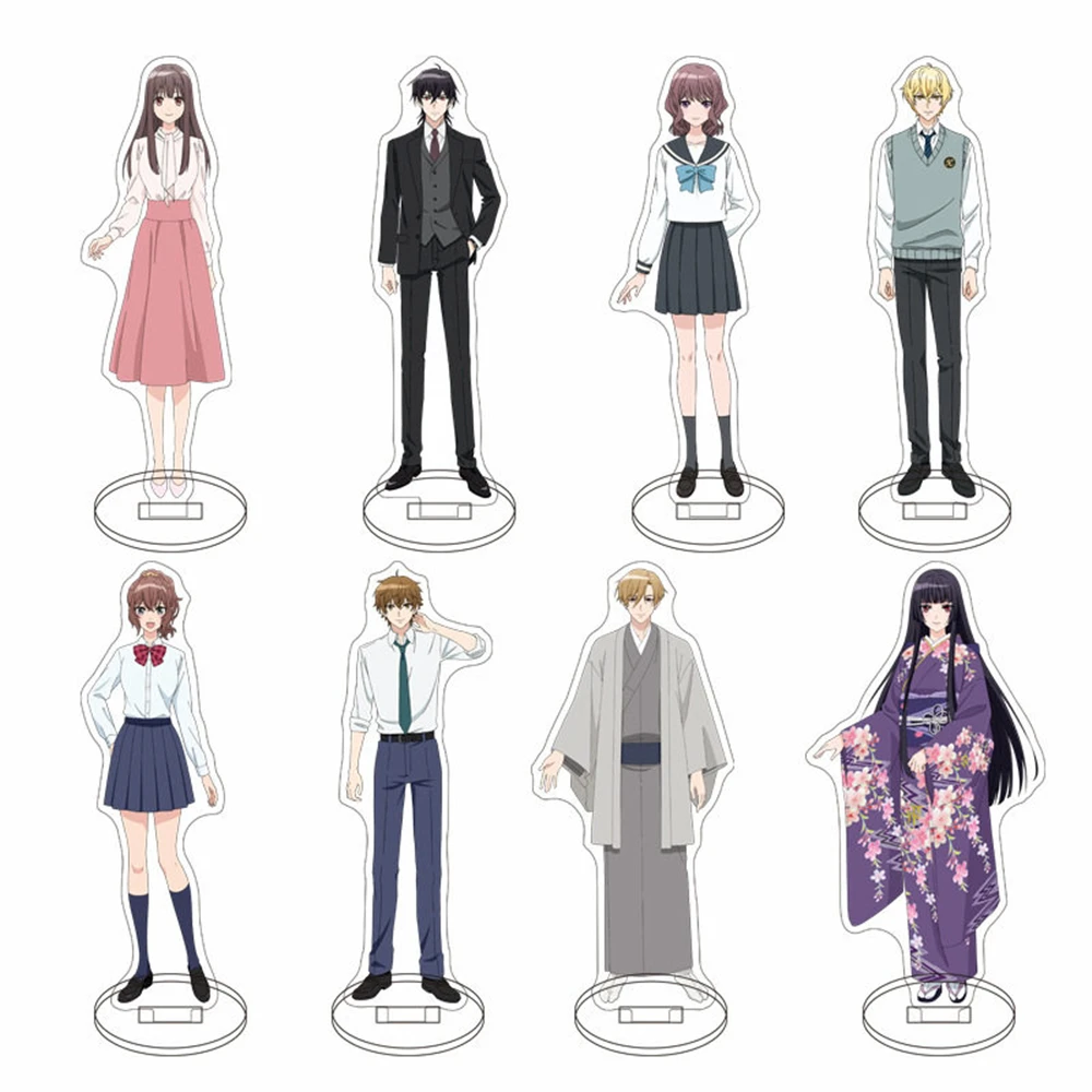 15cm Anime The Ogre's Bride Keychain Acrylic Stand Model Figure Cosplay Character Gifts Decoration Accesorios Goods