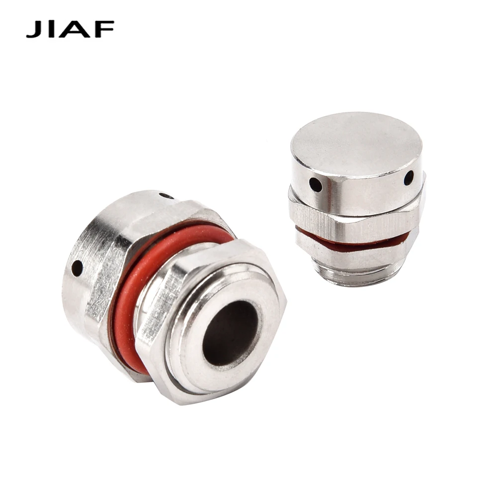 1pcs Metal Waterproof Vent Plug M5 M6 M8 M10 M12 M16 M18 M20 Nickel Plated Brass Screw In Protective Breathers Vent Valves