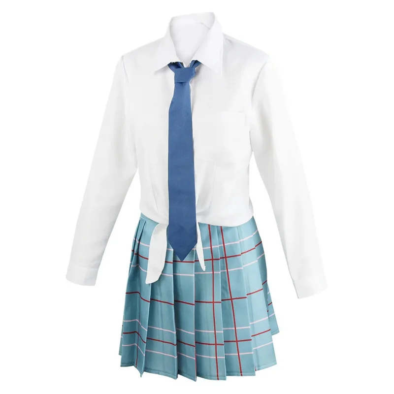 2025 Anime nuevo My Dress Up Darling Kitagawa Marin Cosplay vestidos uniforme escolar peluca pendientes abc