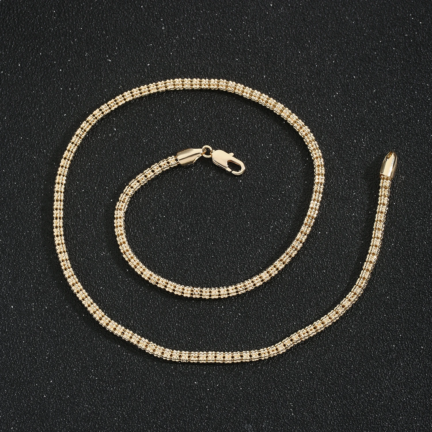 2.5Mm/3.5Mm Fashionable Necklace for Men and Women, 45Cm/60Cm, Beautiful Necklace for an Elegant Neckline