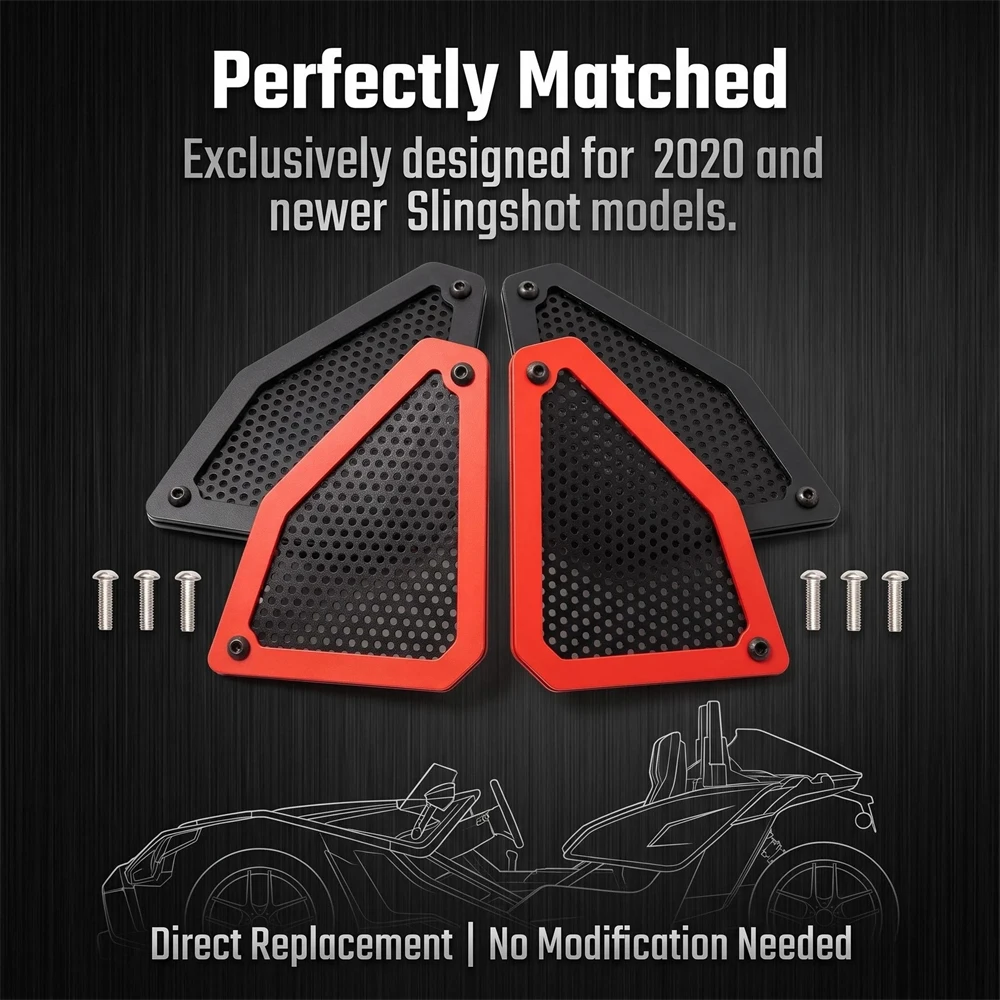 Gap-Filler Trim Panels for Polaris Slingshot 2020+, Interior Dash Gap Cover, Slingshot Body Trim Accessories
