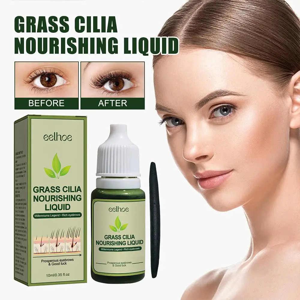 Usma Grass Pulp para Sobrancelha e Cílios Crescimento, Melhora o Cabelo, Barba Pura, Diluição, V5D4, 10ml