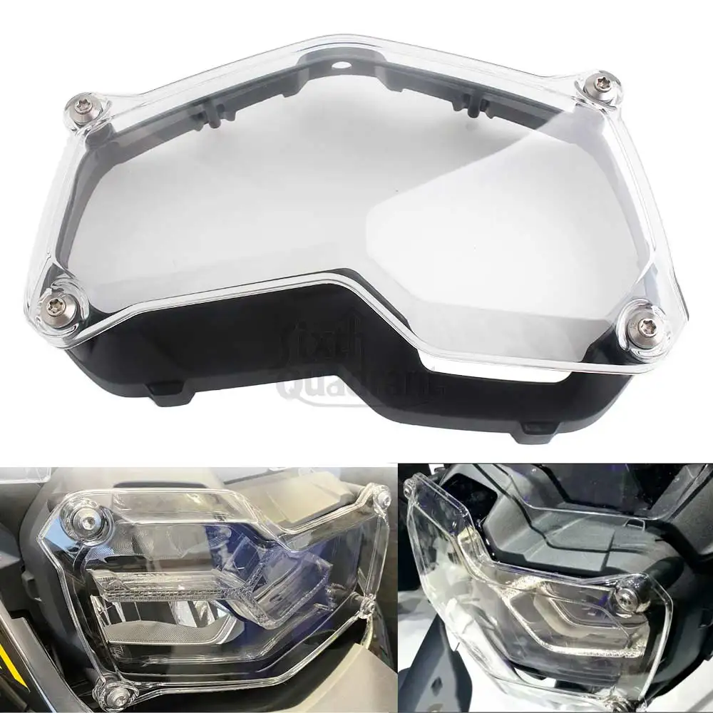 

Motorcycle Clear Front Headlight Cover Fit For BMW F750GS F850GS Headlamps Covers Transparent Lampshade Shell 2018-2023