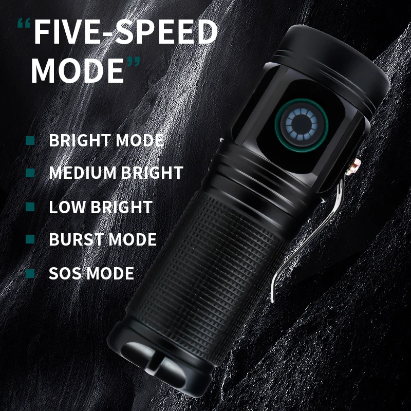 STAR Portable and High-quality 5W Outdoor Powerful Flashlight Camping Lamp Outdoor Lamp