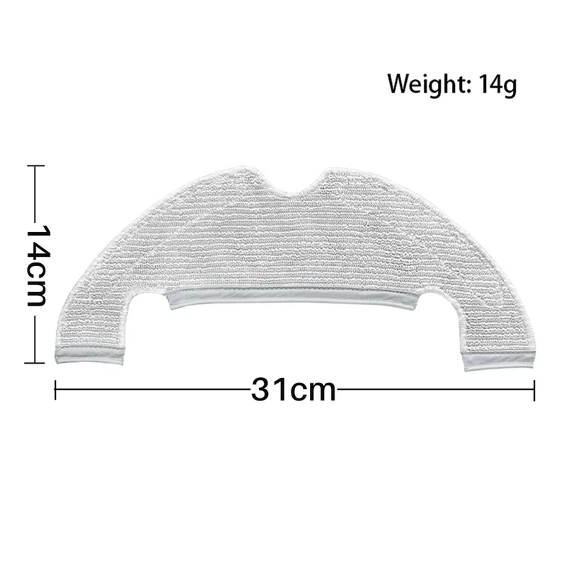 ABRG-استبدال ممسحة القماش مناسبة لمطاردة حلم مكانس كهربائية للكنس الملحقات L10plus ممسحة الوسادة خرقة لتنظيف الأرضية