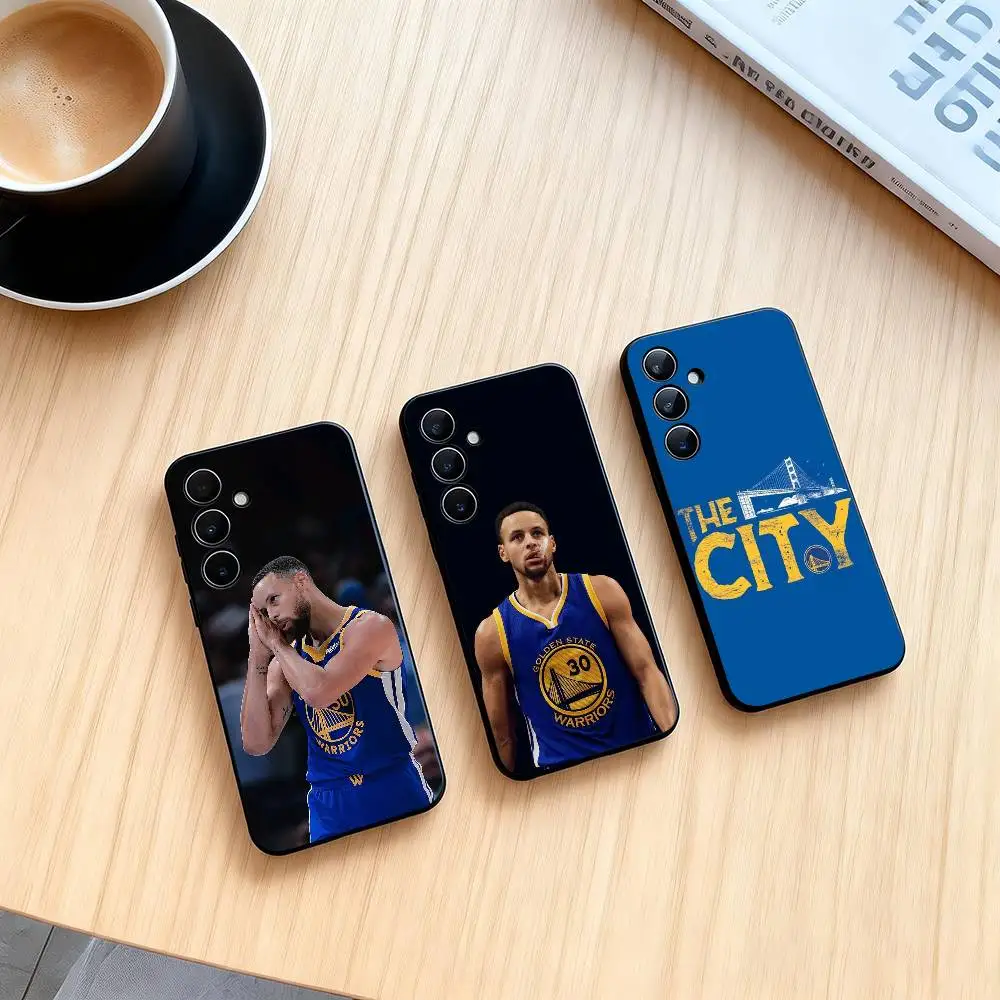 

S-Stephen Curry Phone Case For Samsung Galaxy A73,A72,A71,A70,A53,A52,A51,Others Soft Black Cover