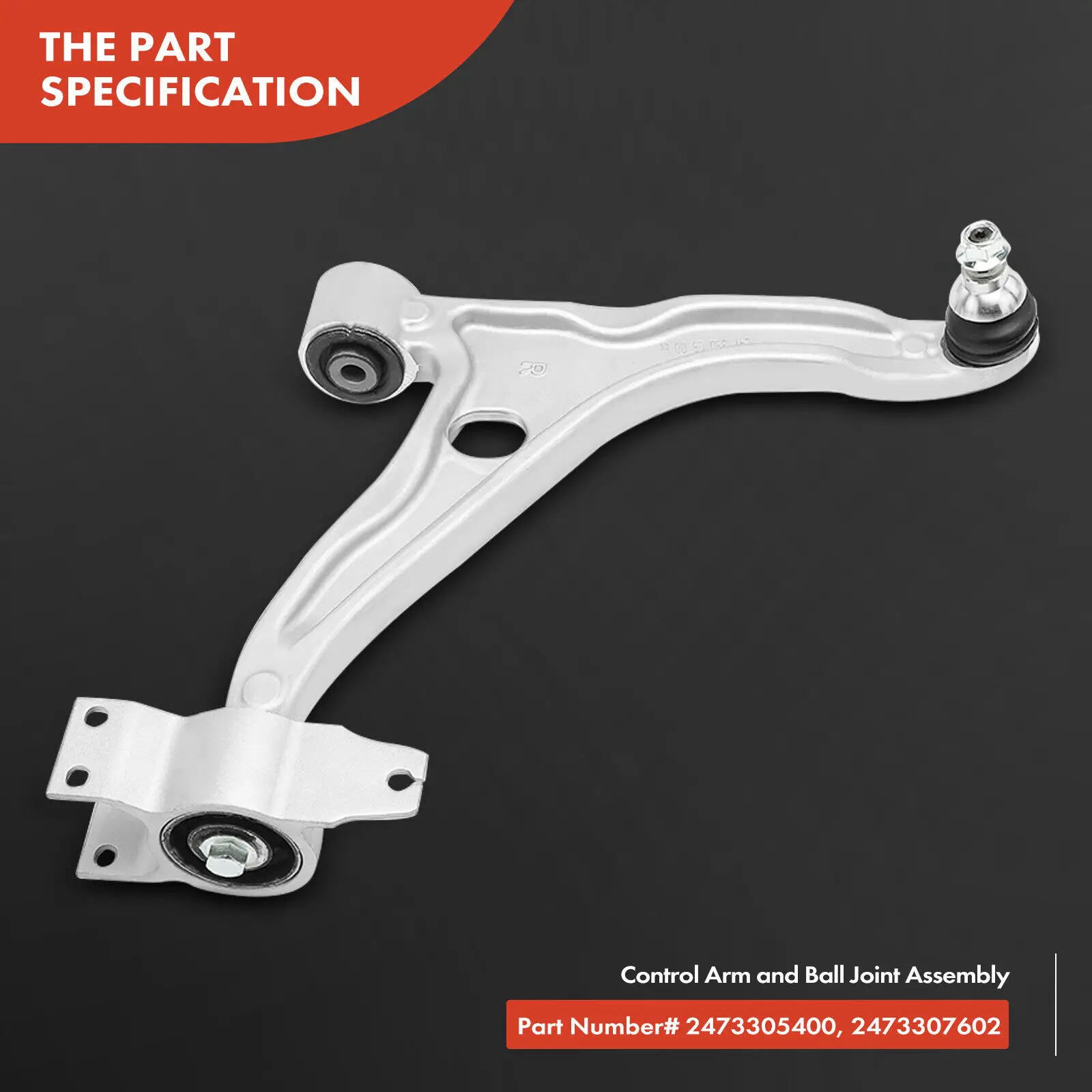 2 рычага управления с шаровым шарниром для Mercedes-Benz W177 A180 A180d A160d A 220 спереди 2473300500 , 2473305300 , 2472207502 , 2473305400