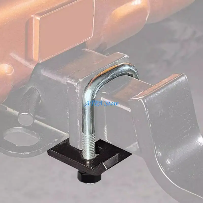 

U13C Heavy Duty Trailer Hitch Stabilizer Plates Set of 2 Universal Suitable for Campers Anti Vibration Secure Towing Solution