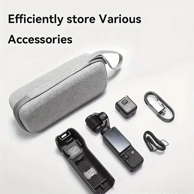For DJI OSMO Pocket 3 Accessories Portable Carrying Bag Scratch Proof Custom-Designed Lightweight Action Camera Storage Case image 2