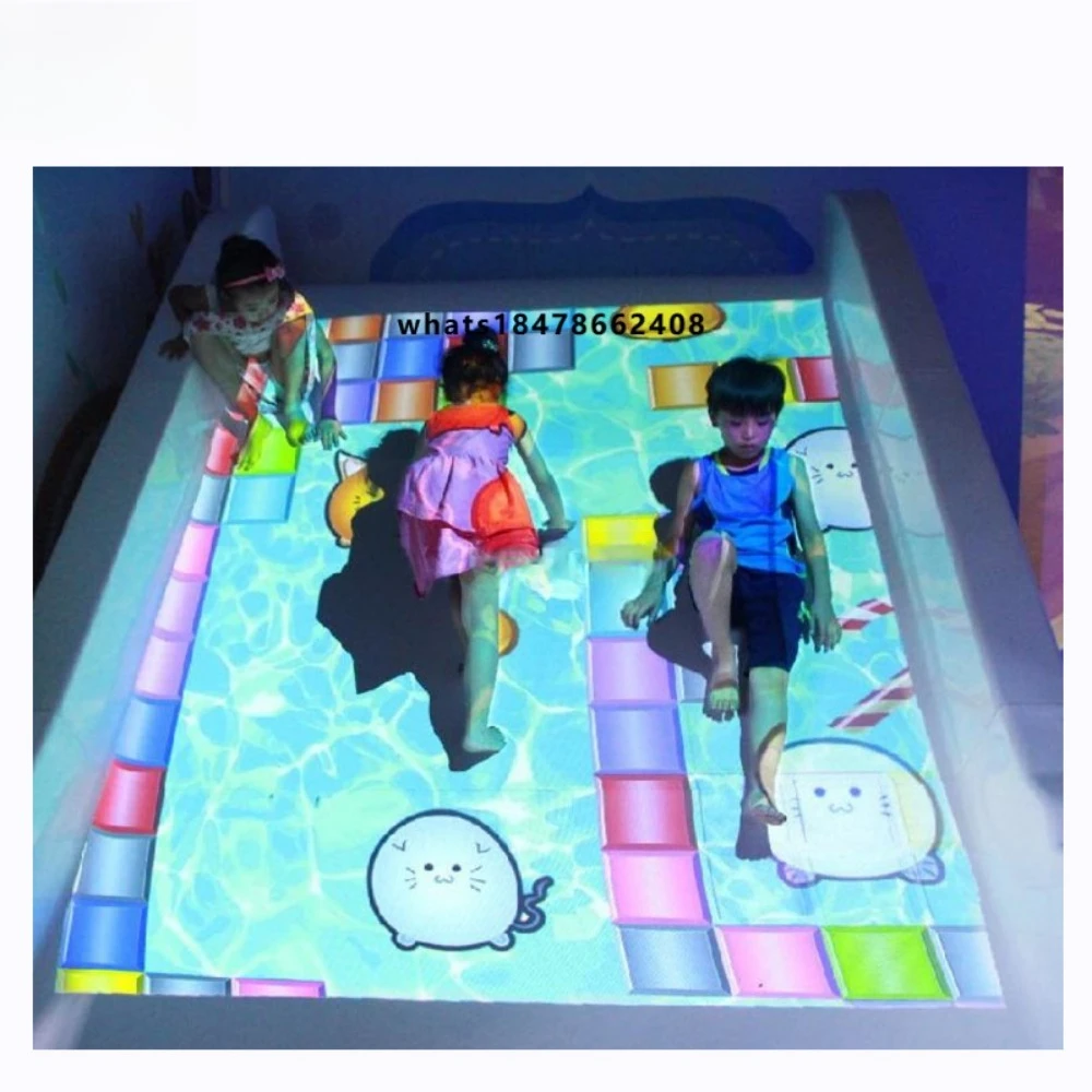 4000 Lumen immersive school Interactive Slide slip Games slip Projection System Projector for Kids