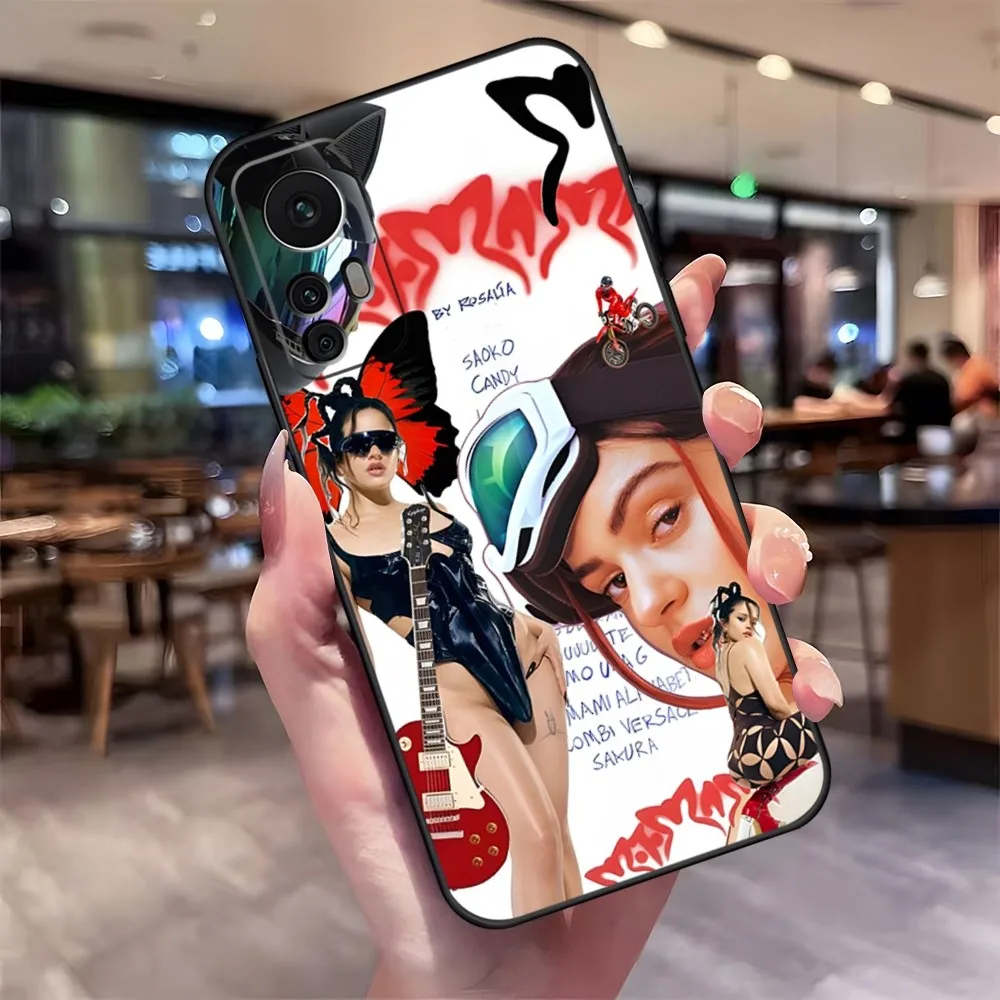 Linda capa de telefone Rosalia Pienso en Tu, design de luxo para Redmi 9 9A 7A 10 8A 10A 8 Note 11 10S 7 11S Plus POCO X3 Pro