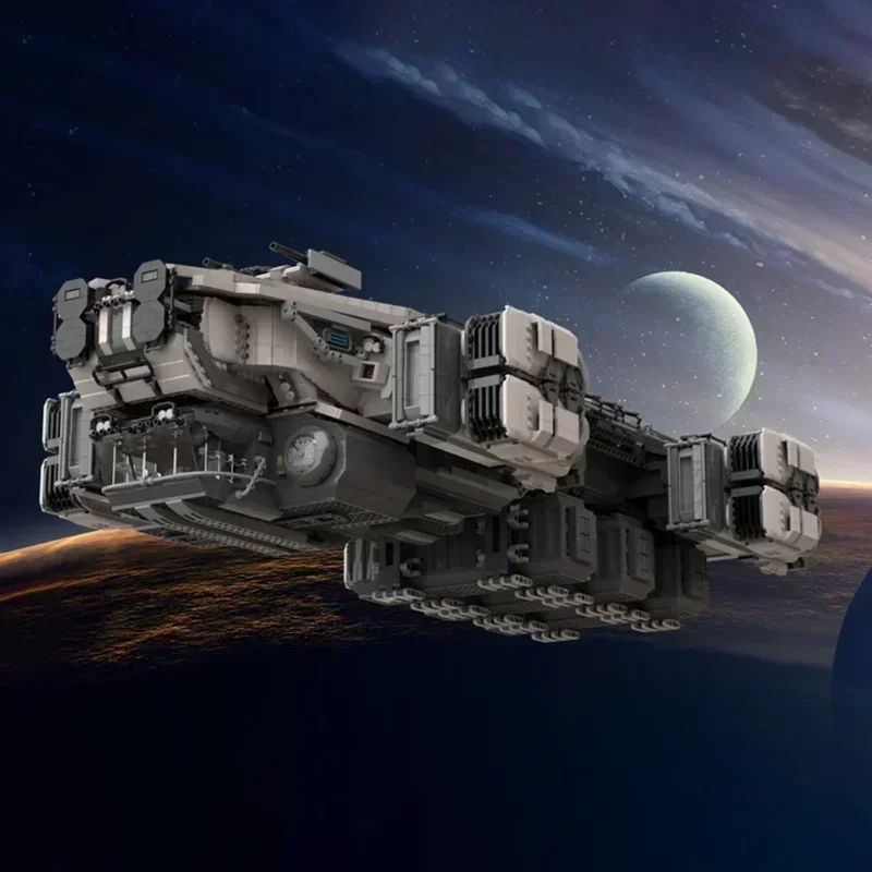 Moc Building Bricks Military Model Star Citizener Argo Raft Ship Technology Modular Blocks Gift  Toys DIY Sets AssemblyChristmas