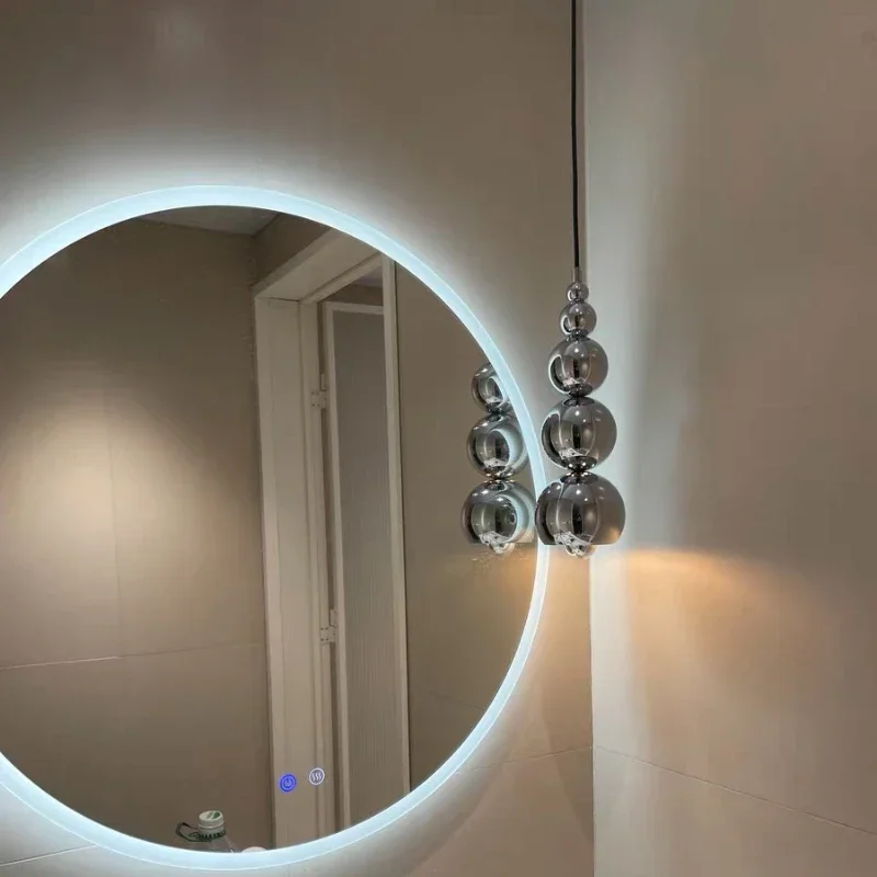 2026 Nordic Modern Bedroom Bedside Multi Ball Pendant Lamp Creative Living Room Restaurant Bar Kitchen Gourd Hanging Lights Lig