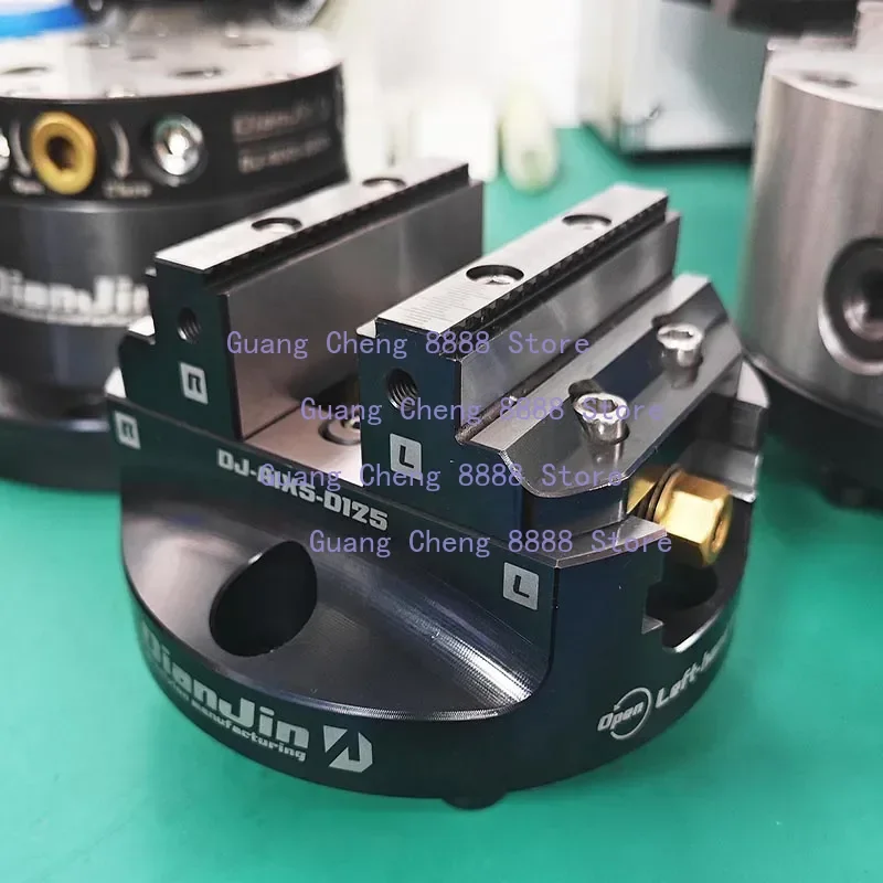 Four or Five Axis CNC Machining Center Disc Type Integral Self Centering Concentric Vise DJ-AIX5-D125