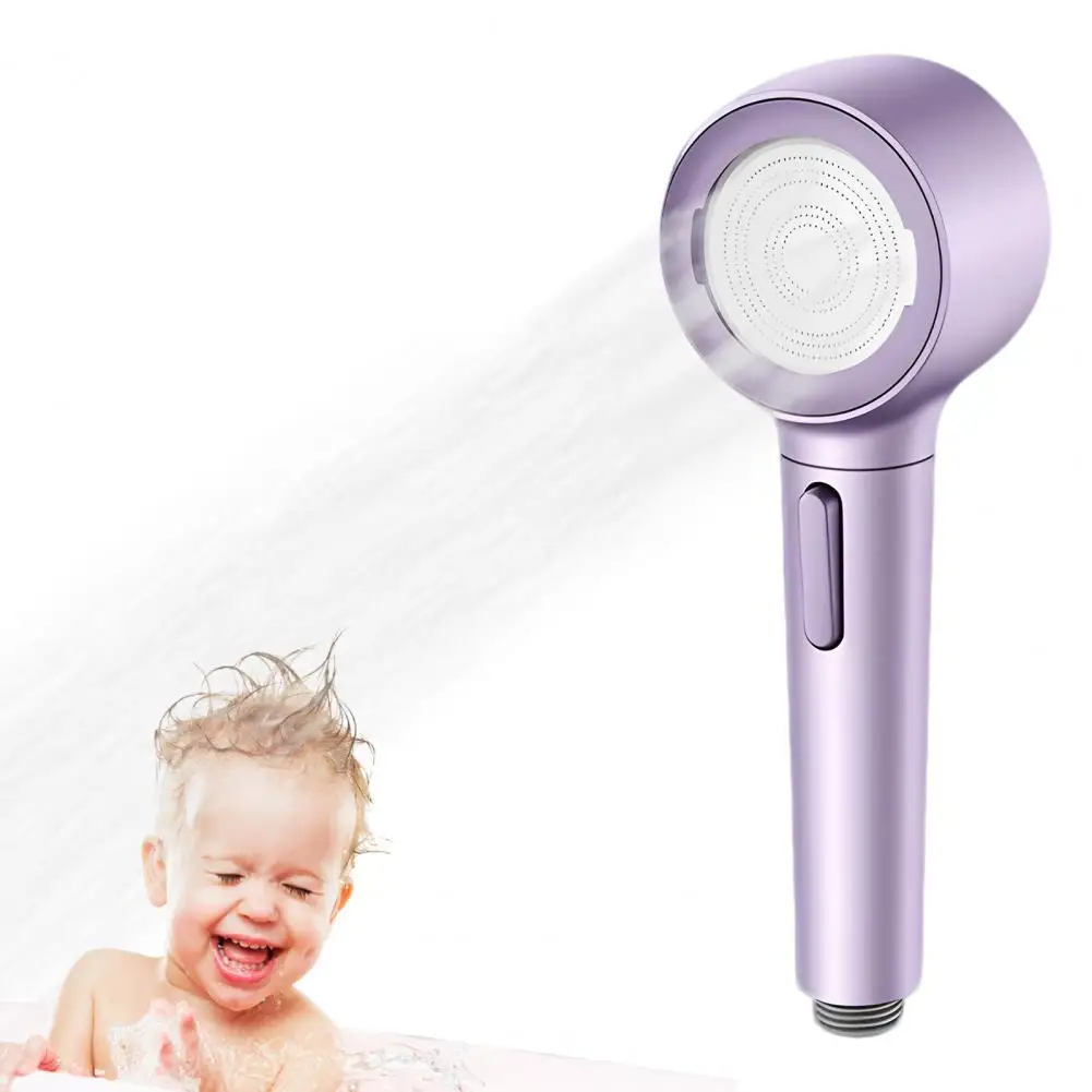 

Round Rain Shower Spray Mode High-performance Pressurized Rain Shower Head with Anti-blocking Nozzle for Round Rain Shower Mode