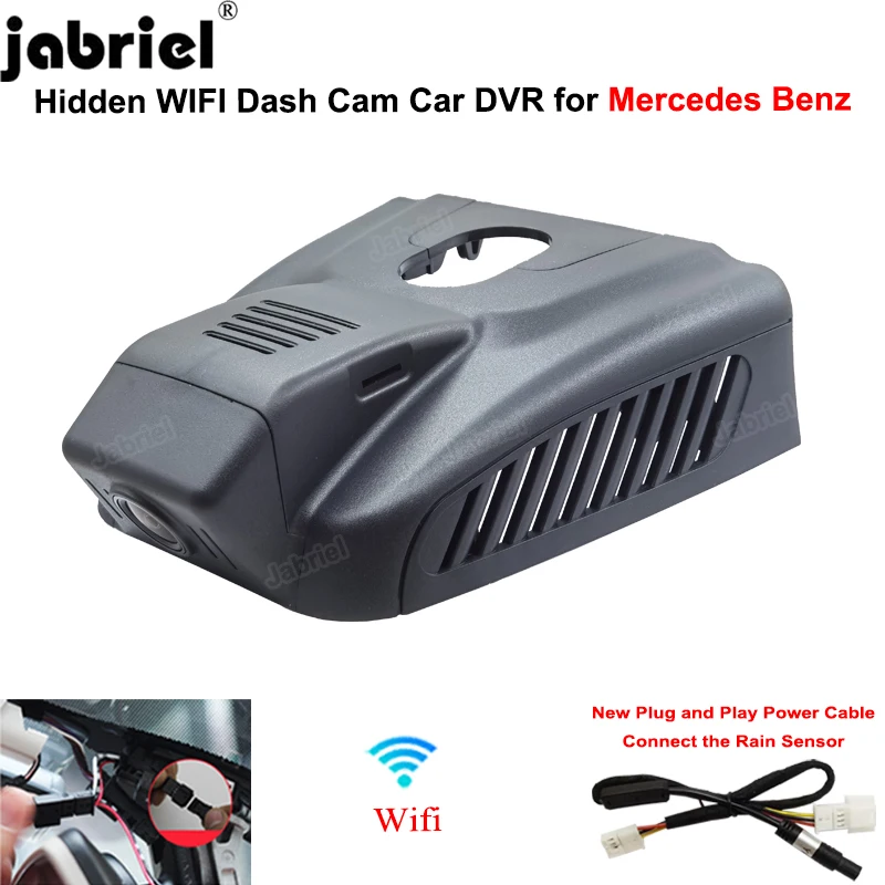 Jabriel for Mercedes Benz B Class w247 GLB x247 for Mercedes B180 B200 GLB 180 180d 200 DashCam 1080P Wifi Plug and Play Car DVR