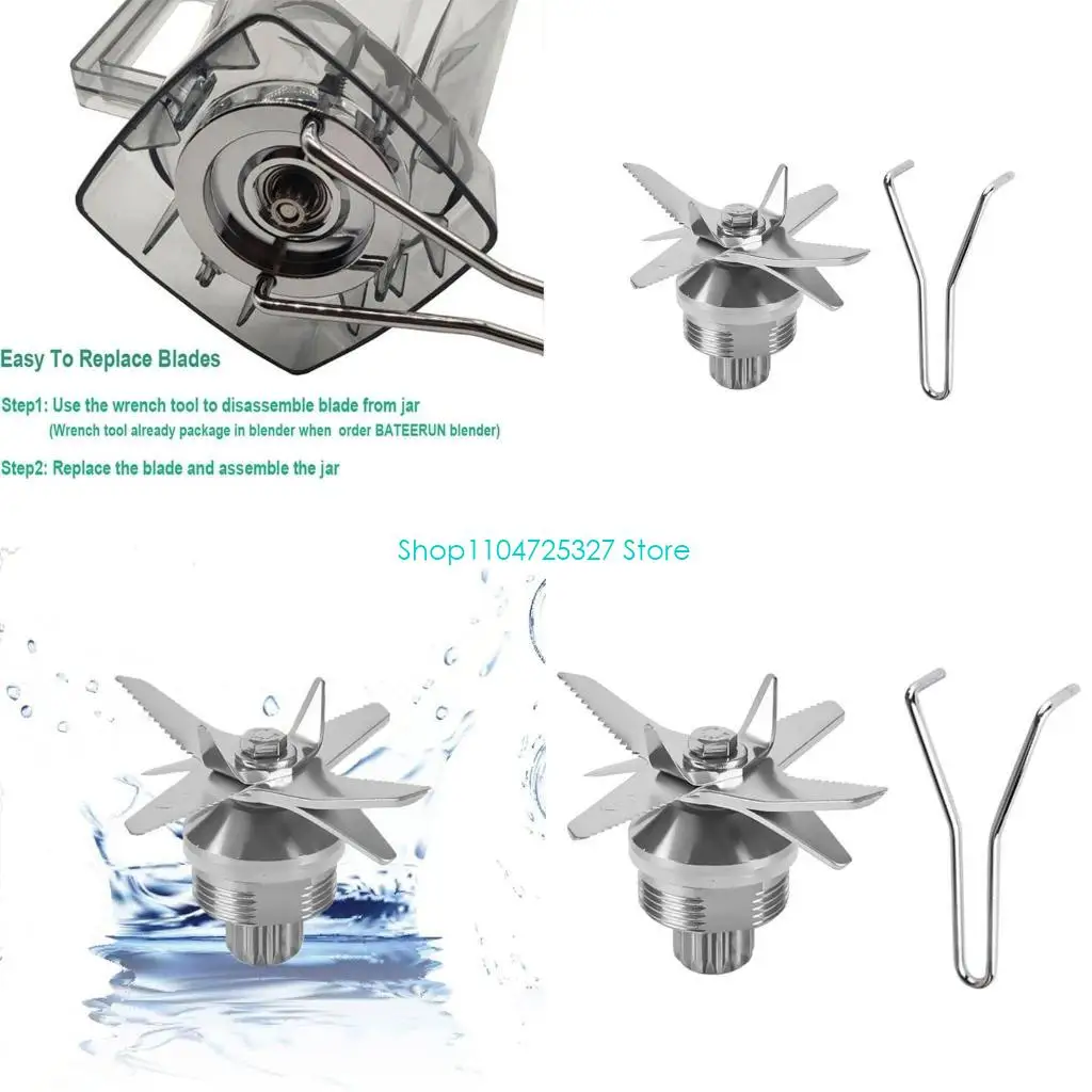 

D8KF Head Replacement Blade Head Kitchen Supplies for Blender