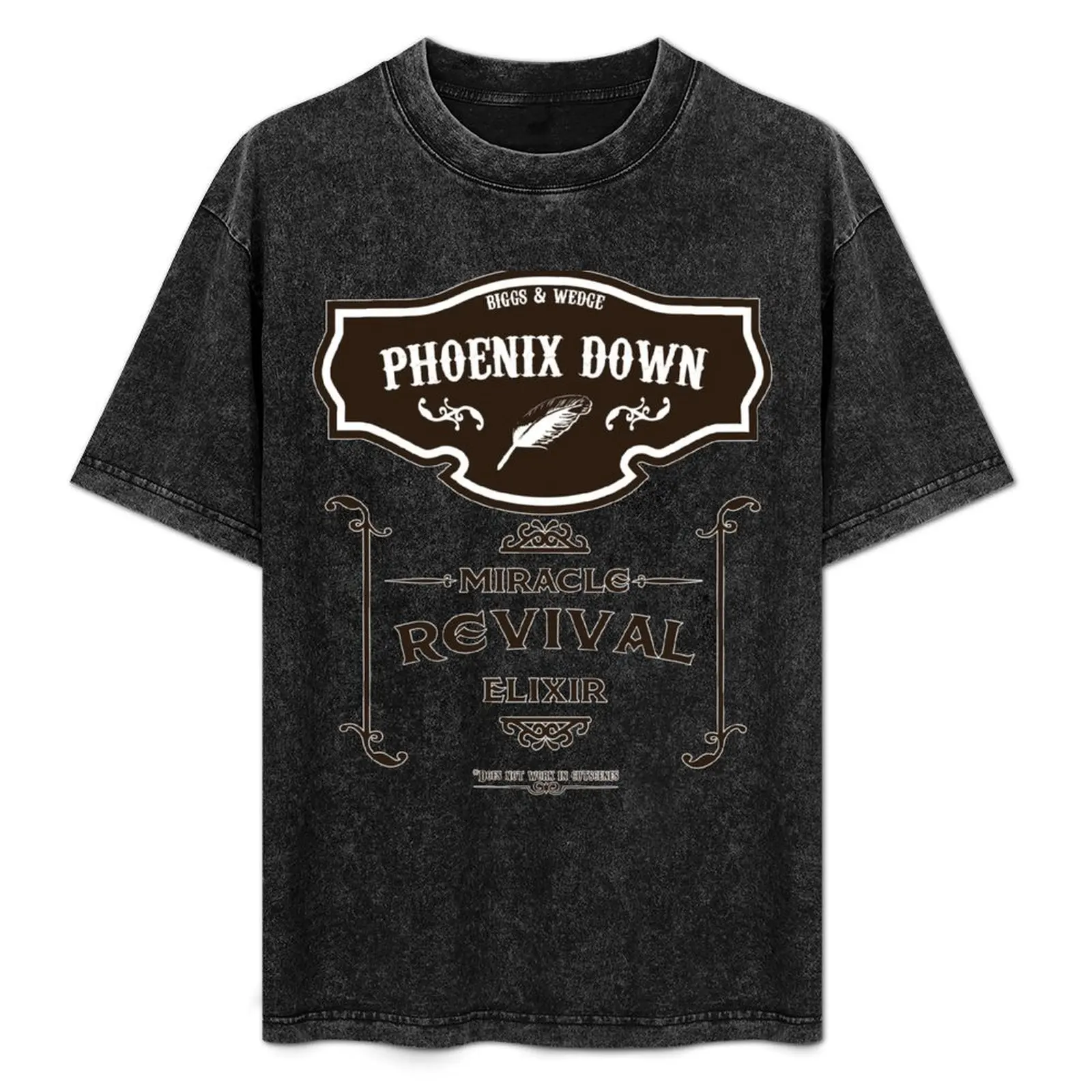 T-shirt Phoenix Down - Miracle Revival Elixir, T-shirt imprimé style urbain