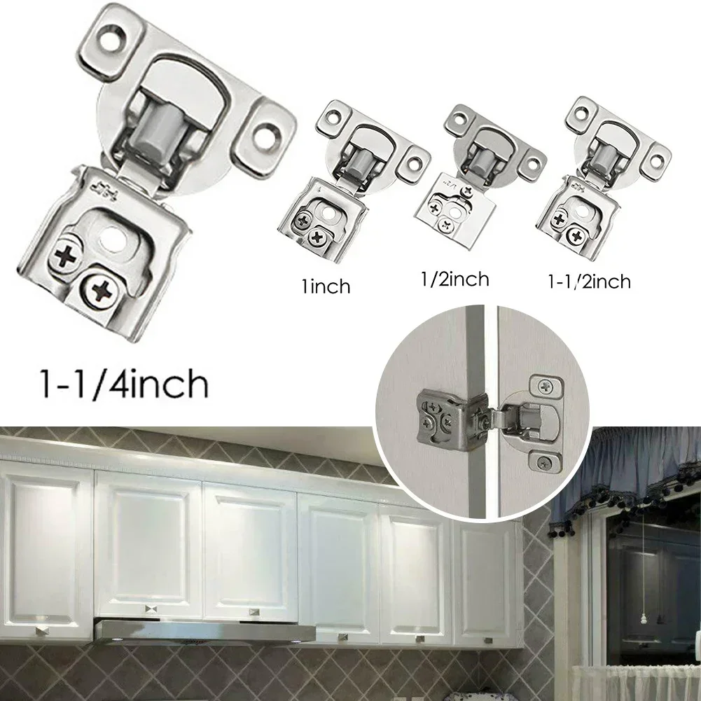 Cabinets Hinges Adjustable Soft Close Compact Concealed Silent Hinges For Kitchen Cabinets Damping Furniture Hardware