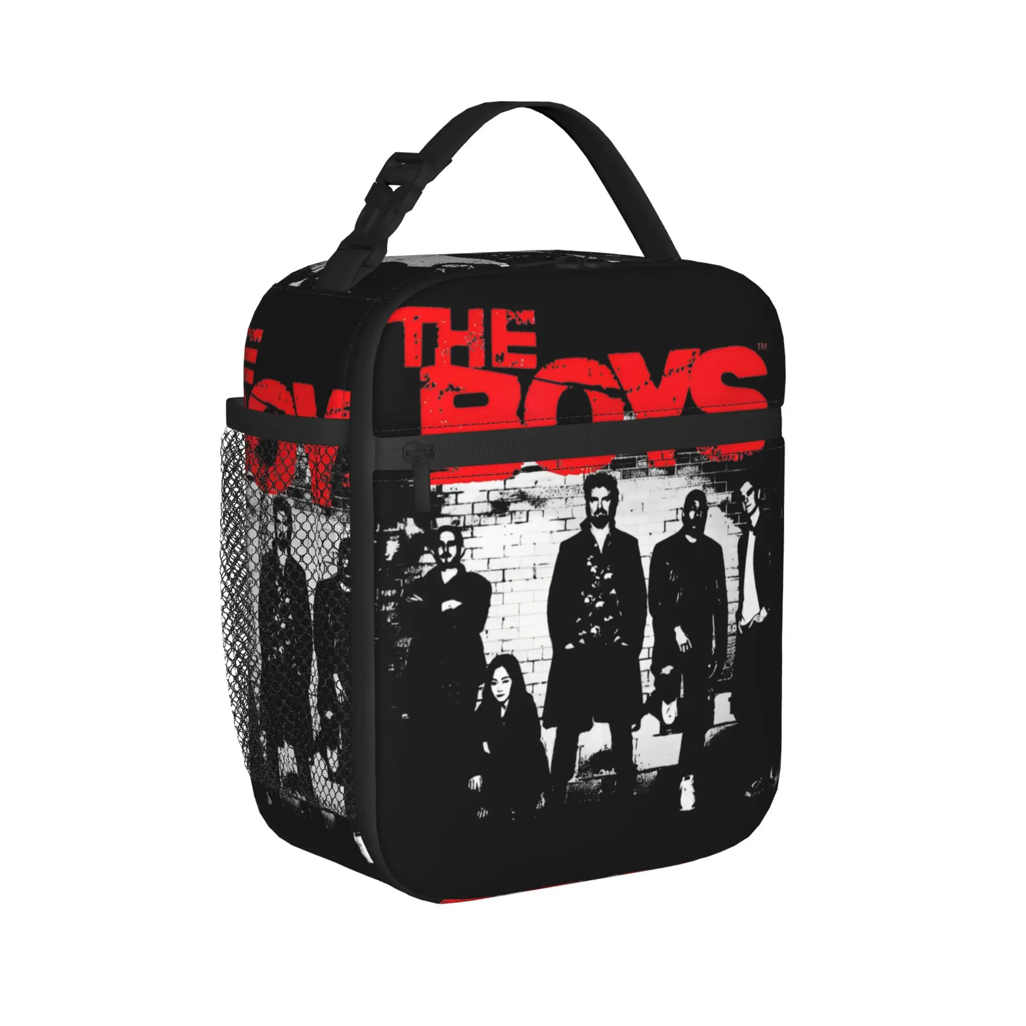 The Boys Graffiti Insulated Lunch Bag High Capacity  Lunch Container Cooler Bag Lunch Box Tote School  Picnic Food Handbags