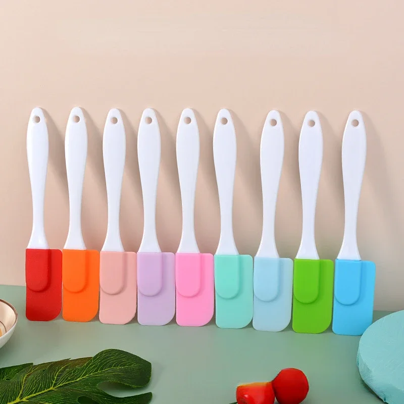 1pcs Kitchen Silicone Cream Butter Cake Spatula Batter Scraper Brush Butter Mixer Cake Brushes Baking Tool Kitchenware Tools