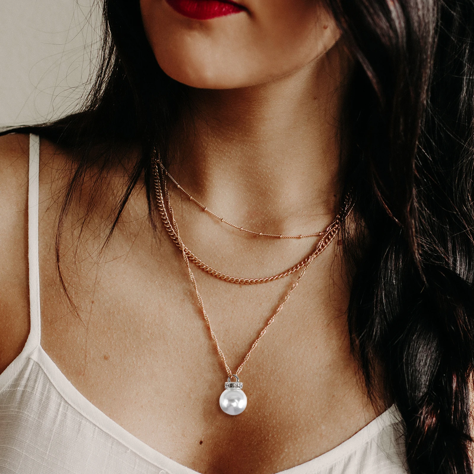 50 pçs strass colar pingentes de metal pérola encantos jóias acessórios diy artesanato decorativo imitação pérolas artesanal