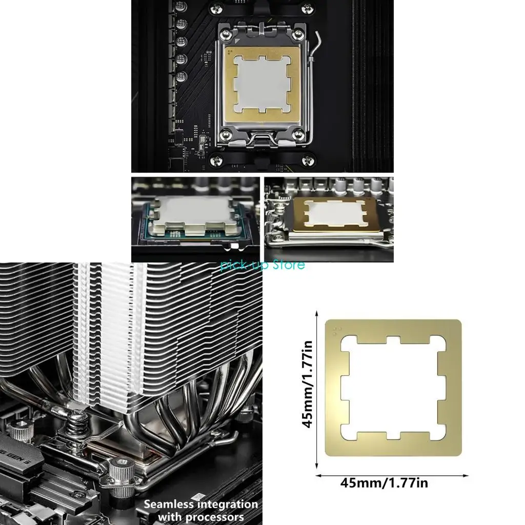 

Q5WA Durability AM5 CPU Holder Cooling Pad For AMD7950X 7600X CPU Temperature Control