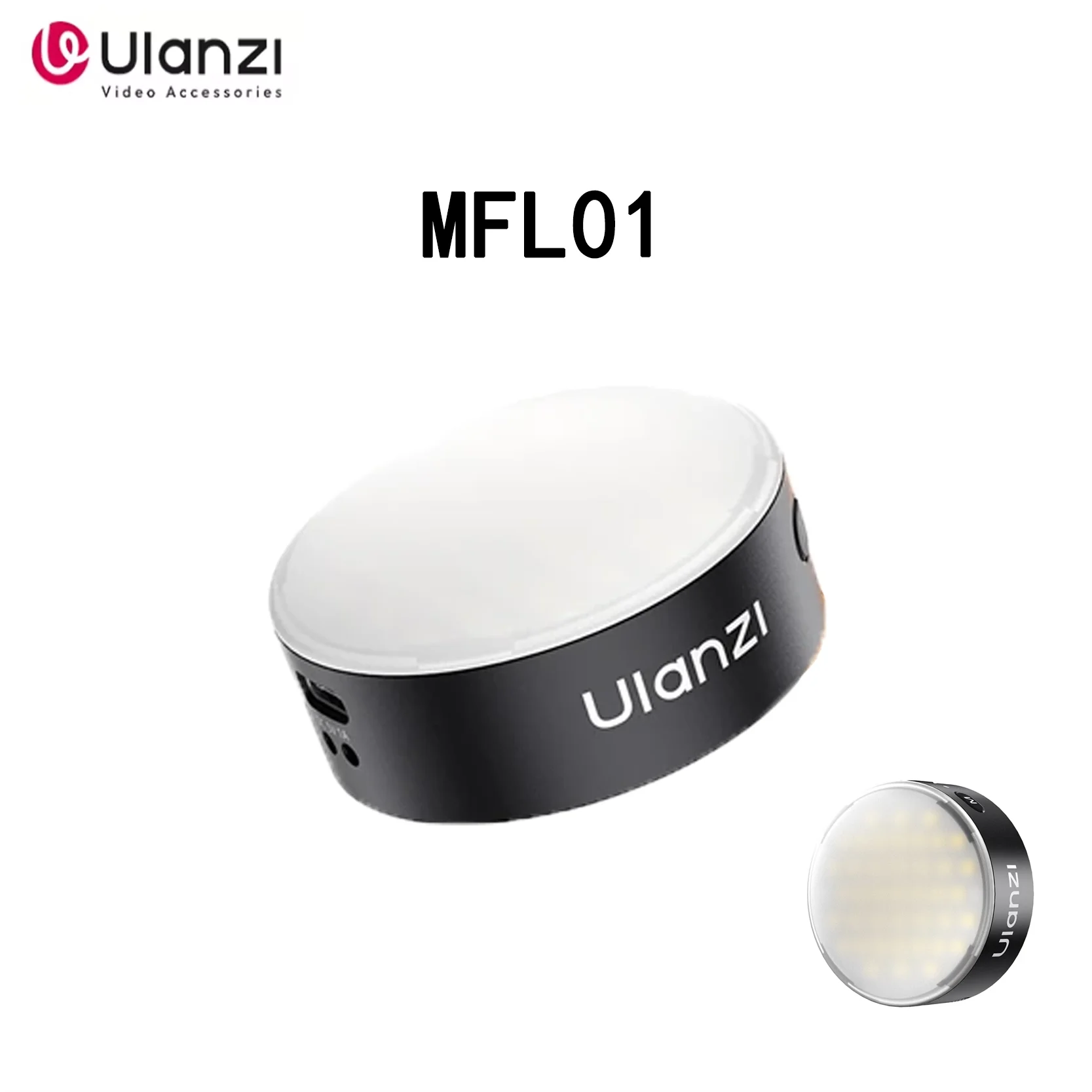 

Original Ulanzi MFL01 Mini Portable Phone Flash 10W 2500K 8500K Dimmable Fill Light for Vlogging Live Streaming Photography